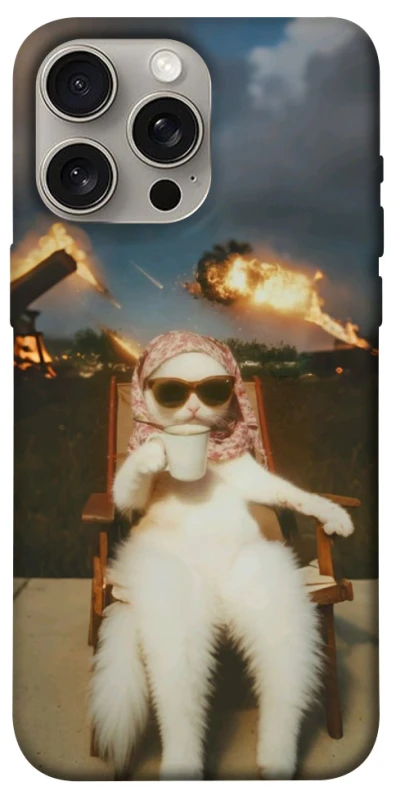 Чехол на Apple iPhone 15 Pro Max (6.7") Exploding Kittens ver.1 фото 1 из 1