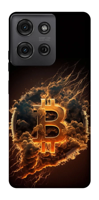 Чохол на Motorola Moto G75 Smoky Bitcoin фото 1 з 1
