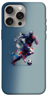 Чехол на Apple iPhone 15 Pro Max (6.7") Футболист фото 1 из 1