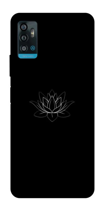 Чохол на ZTE Blade A71 Black Lotus фото 1 Чохол на ZTE Blade A71 Black Lotus фото 1 з 1
