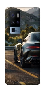 Чехол на Vivo X50 Pro+ Car in the mountains фото 1 из 1