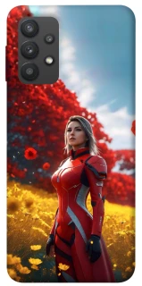 Чехол на Samsung Galaxy A32 (A325F) 4G Cyber space girl ver.5 фото 1 из 1