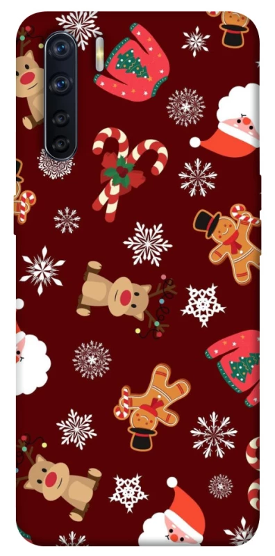 Чохол на Oppo A91 Новорічний v6 фото 1 з 1