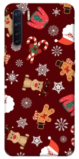 Чохол на Oppo A91 Новорічний v6 фото 1 з 1