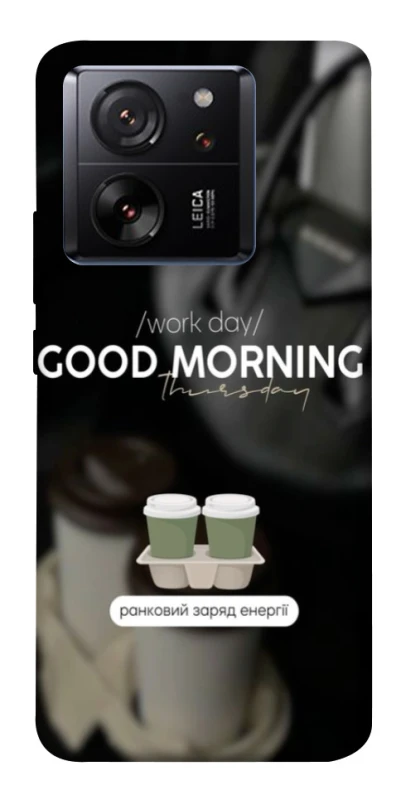 Чохол на Xiaomi 13T Thursday coffee фото 1 з 1