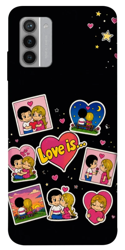 Чехол на Nokia G42 Love is фото 1 из 1