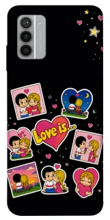 Чехол на Nokia G42 Love is фото 1 из 1