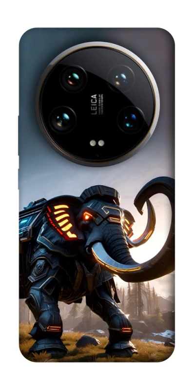Чохол на Xiaomi 14 Ultra Cyber ​​elephant фото 1 з 1