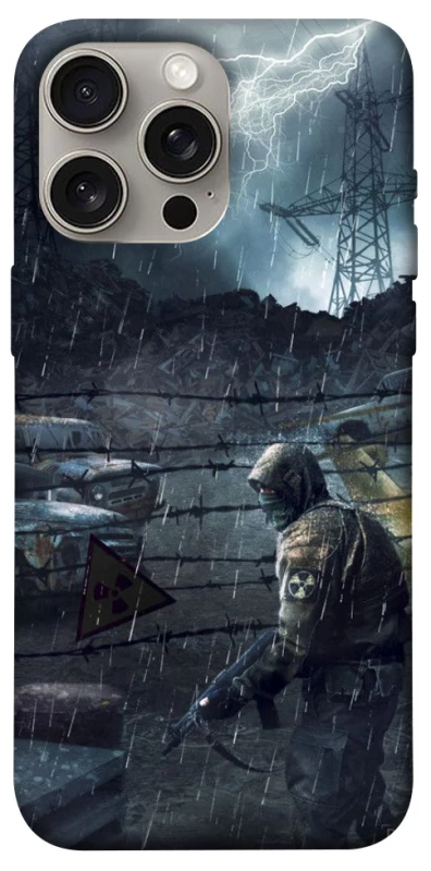 Чехол на Apple iPhone 15 Pro Max (6.7") Сталкер v13 фото 1 из 1