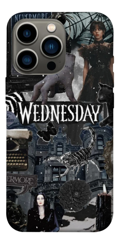 Чехол на Apple iPhone 13 Pro (6.1") Wednesday Collage ver.2 фото 1 из 1