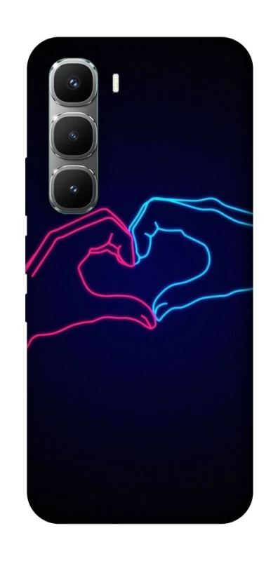 Чохол на Infinix Hot 60 Pro Neon love фото 1 з 1