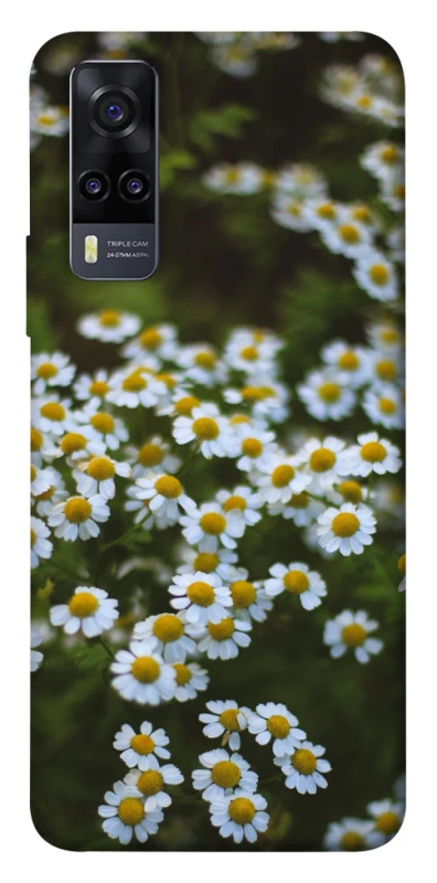 Чохол на Vivo Y31 Ромашки v13 фото 1 з 1