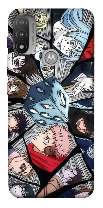 Чохол на Motorola Moto E20 jujutsu kaisen v4 фото 1 з 1
