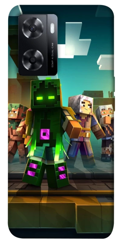 Чехол на Oppo A57s Minecraft dungeon фото 1 из 1