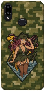 Чохол на Samsung Galaxy A10s Military Waifu фото 1 з 1