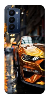 Чохол на TECNO Camon 18 Pro Golden sports car фото 1 з 1