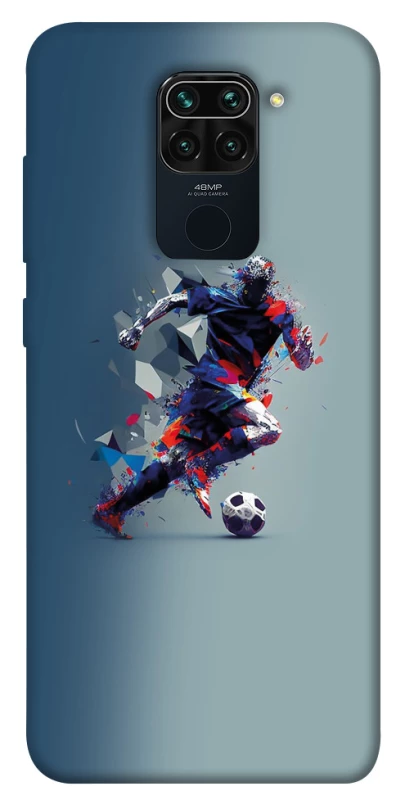 Чохол на Xiaomi Redmi Note 9 / Redmi 10X Футболист фото 1 з 1