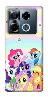Чехол на Infinix Note 40 Pro 4G My Little Pony ver.2 фото 1 из 1