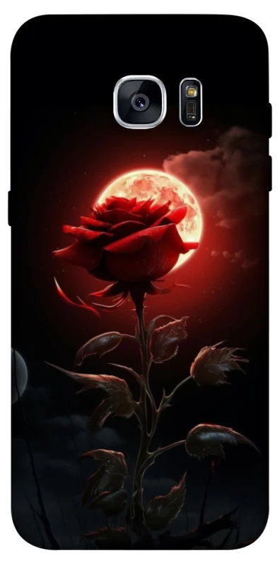 Чехол на Samsung G935F Galaxy S7 Edge Красная роза фото 1 из 1