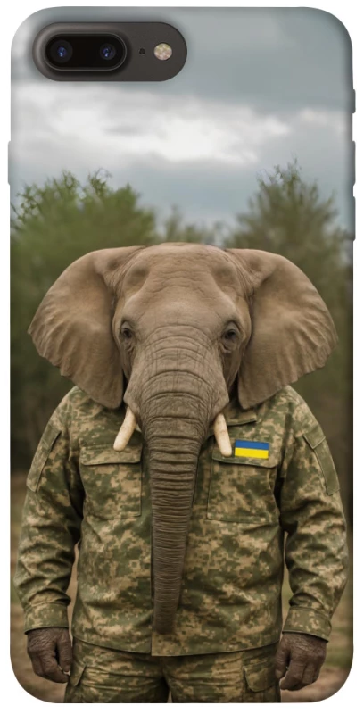 Чохол на Apple iPhone 7 plus / 8 plus Слон захисник фото 1 з 1