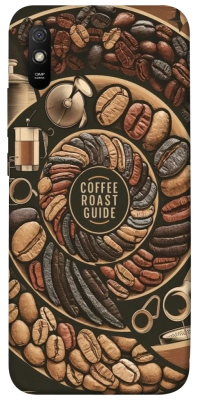Чохол на Xiaomi Redmi 9A Coffee roast guide фото 1 з 1