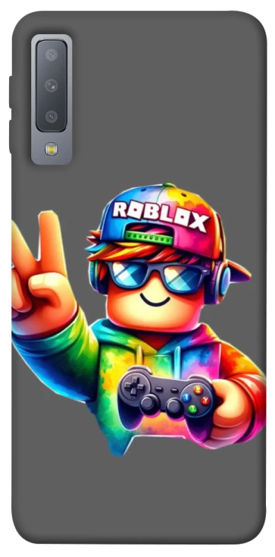 Чехол на Samsung A750 Galaxy A7 (2018) Roblox Gamer Peace фото 1 из 1