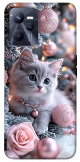 Чохол на Realme C35 Christmas Kitty фото 1 з 1