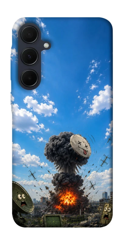 Чохол на Samsung Galaxy A55 Moscow never sleeps ver.6 фото 1 з 1