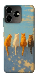 Чехол на ZTE Blade V50 Design 4G cats on wall фото 1 Чехол на ZTE Blade V50 Design 4G cats on wall фото 1 из 1