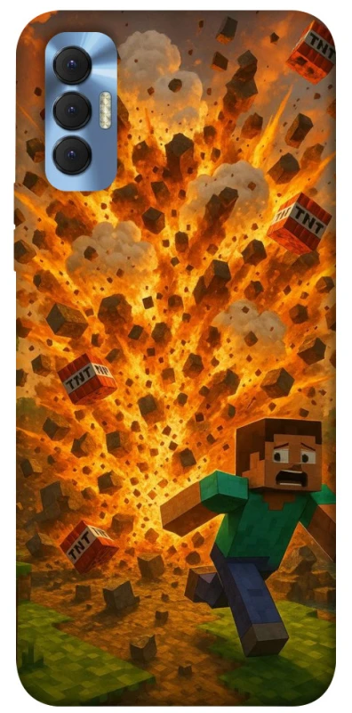 Чохол на TECNO Spark 8P Minecraft v7 фото 1 з 1
