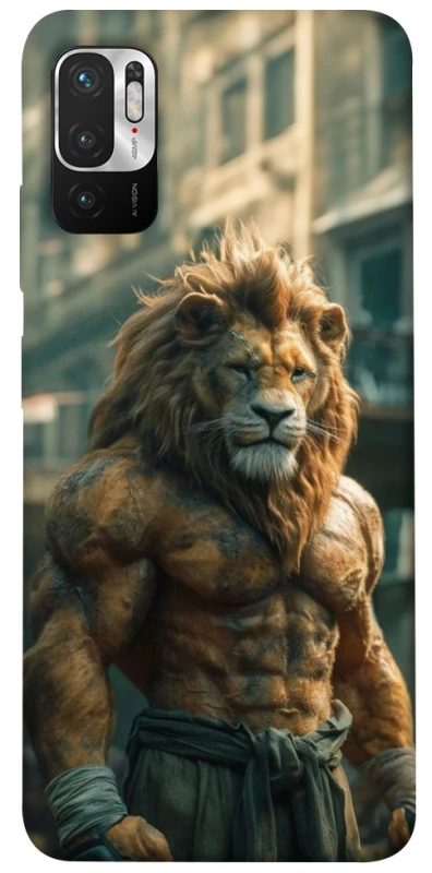 Чохол на Xiaomi Redmi Note 10 5G Лев фото 1 з 1