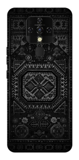 Чехол на TECNO Camon 16 SE Черный ковер фото 1 из 1