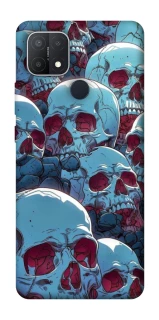 Чехол на Oppo A15s / A15 Skulls v2 фото 1 из 1