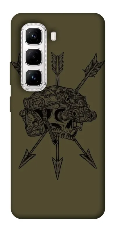 Чохол на Infinix Hot 50 Pro Mil skull фото 1 з 1