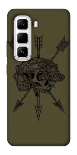 Чохол на Infinix Hot 50 Pro Mil skull фото 1 з 1