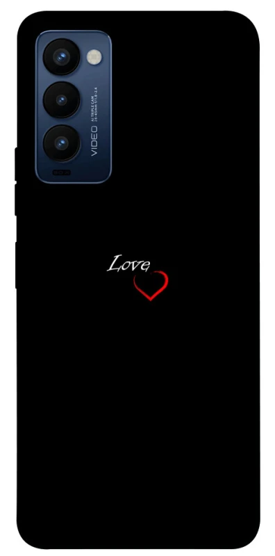 Чохол на TECNO Camon 18 Love aesthetic ver.9 фото 1 з 1