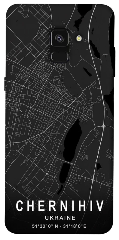 Чохол на Samsung A530 Galaxy A8 (2018) Chernihiv map фото 1 з 1