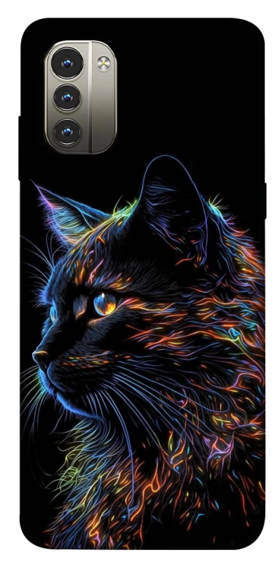 Чехол на Nokia G11 Черный кот фото 1 из 1