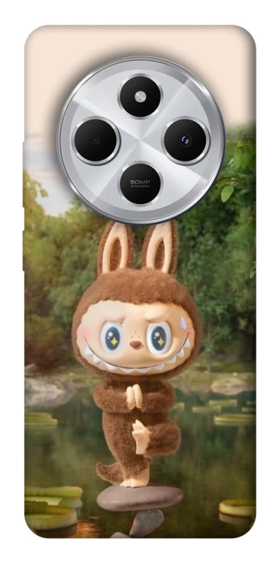 Чохол на Xiaomi Redmi 14C / Poco C75 Labubu Yoga фото 1 з 1