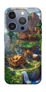 Чохол на Apple iPhone 16 Pro Minecraft universe фото 1 з 1