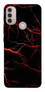 Чохол на Motorola Moto E40 Червона молнія фото 1 з 1