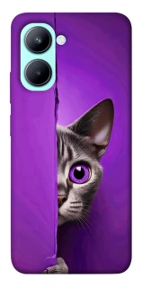 Чохол на Realme C33 Кіт-підглядач фото 1 з 1