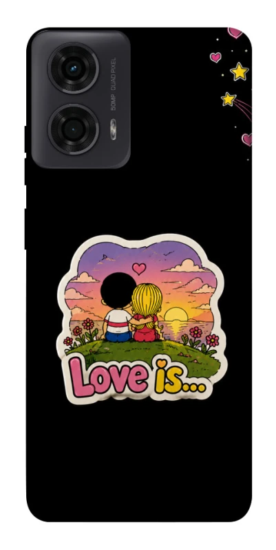 Чохол на Motorola Moto G04 Love is ver.5 фото 1 з 1