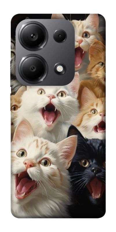 Чохол на Xiaomi Redmi Note 13 Pro 4G Коти фото 1 з 1