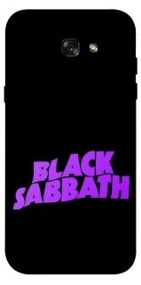 Чехол на Samsung A720 Galaxy A7 (2017) Black Sabbath logo ver.1 фото 1 из 1