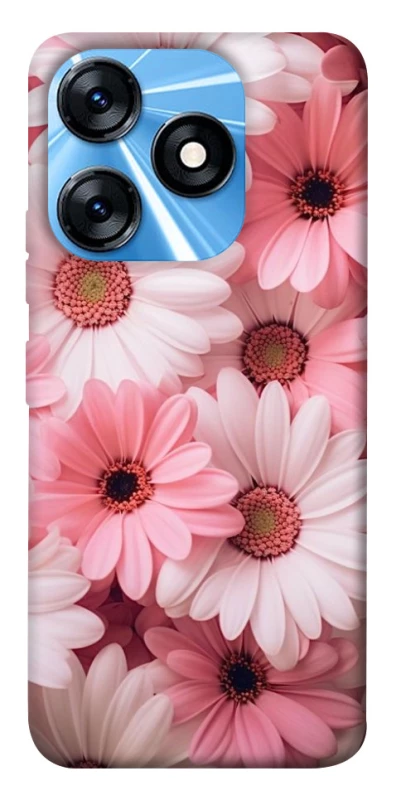 Чехол на TECNO Spark 10 Розовые цветы v2 фото 1 из 1