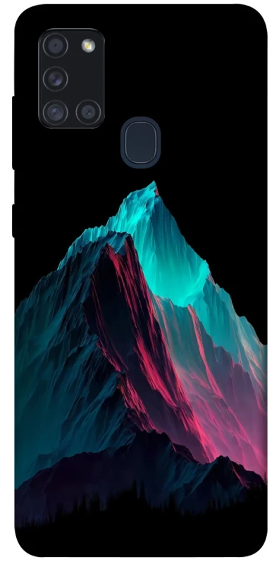 Чохол на Samsung Galaxy A21s Neon mountains фото 1 з 1