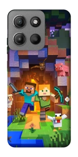 Чохол на Motorola Moto G15 Power Minecraft game фото 1 з 1