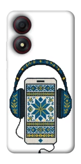 Чехол на ZTE Blade A34 4G Современная вышиванка фото 1 из 1