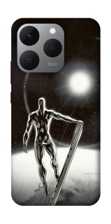 Чехол на Realme 15T Серебряный сёрфер фото 1 из 1